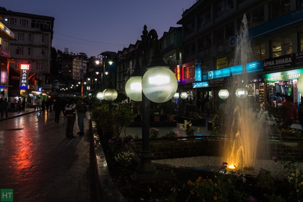 gangtok-mg-road-in-the-evening