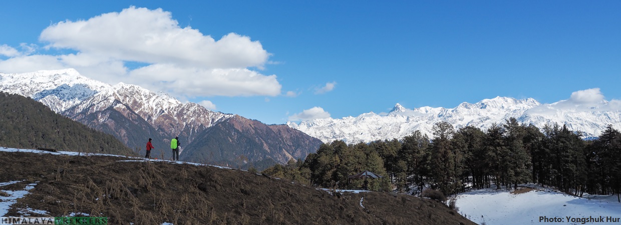 Dayara Bugyal in winters: A photo blog with drone images