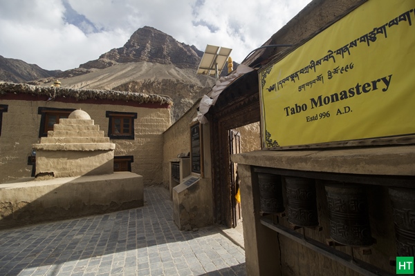 Entrance of Tabo Monastery (est. 996 CE), the oldest continuously operating Buddhist enclave in the Himalaya.